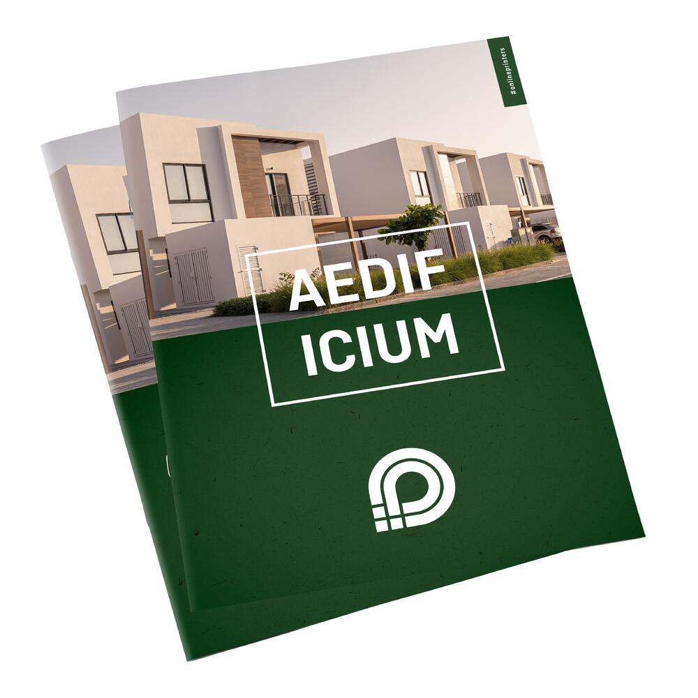 1000 Brochures numérique A4 | 16 pages | 130 g/m² papier couché | Reliure par 2 agrafes | impression recto verso