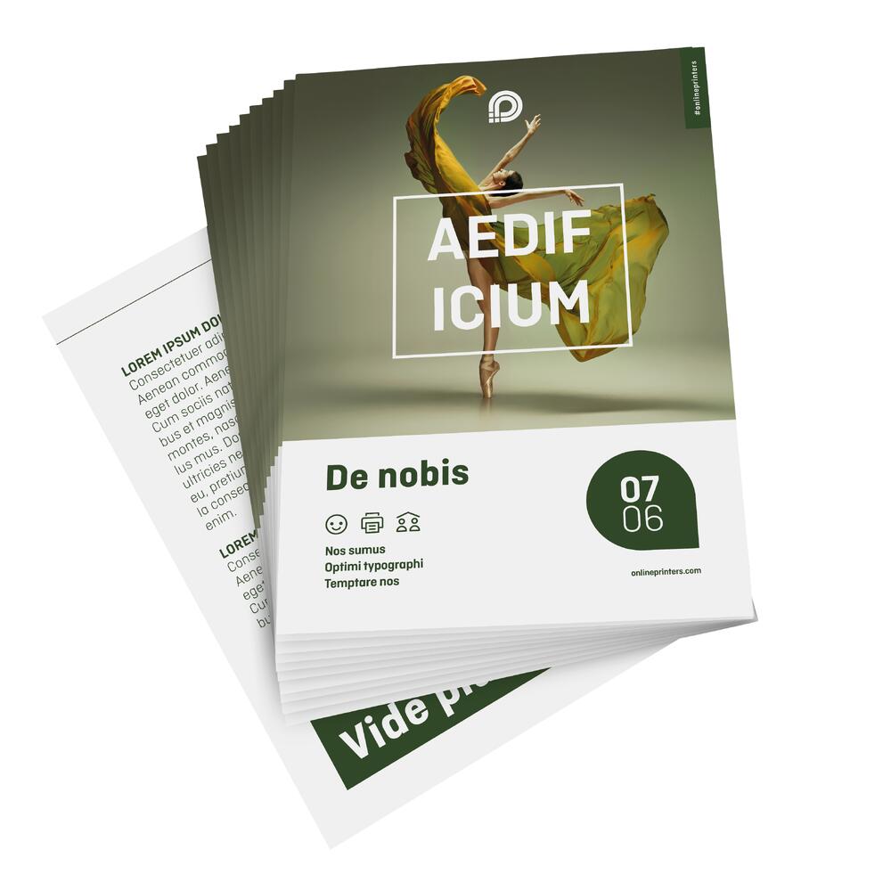 500 Flyers A6 | recto/verso | 450 g/m² carton chromo