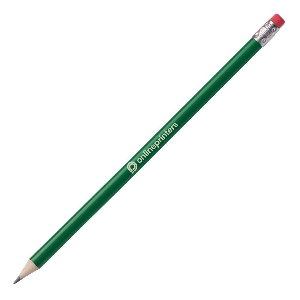 500 Crayon avec logo | Coloris: marron | Matériau: Bois | Facile et rapide