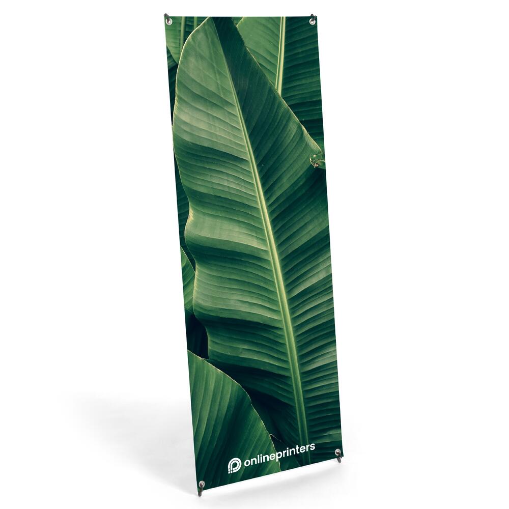 X-Banner | 60 x 160 cm | Totem X-Banner | Totem en X | Système bannière X | 500 g/m² PVC mat