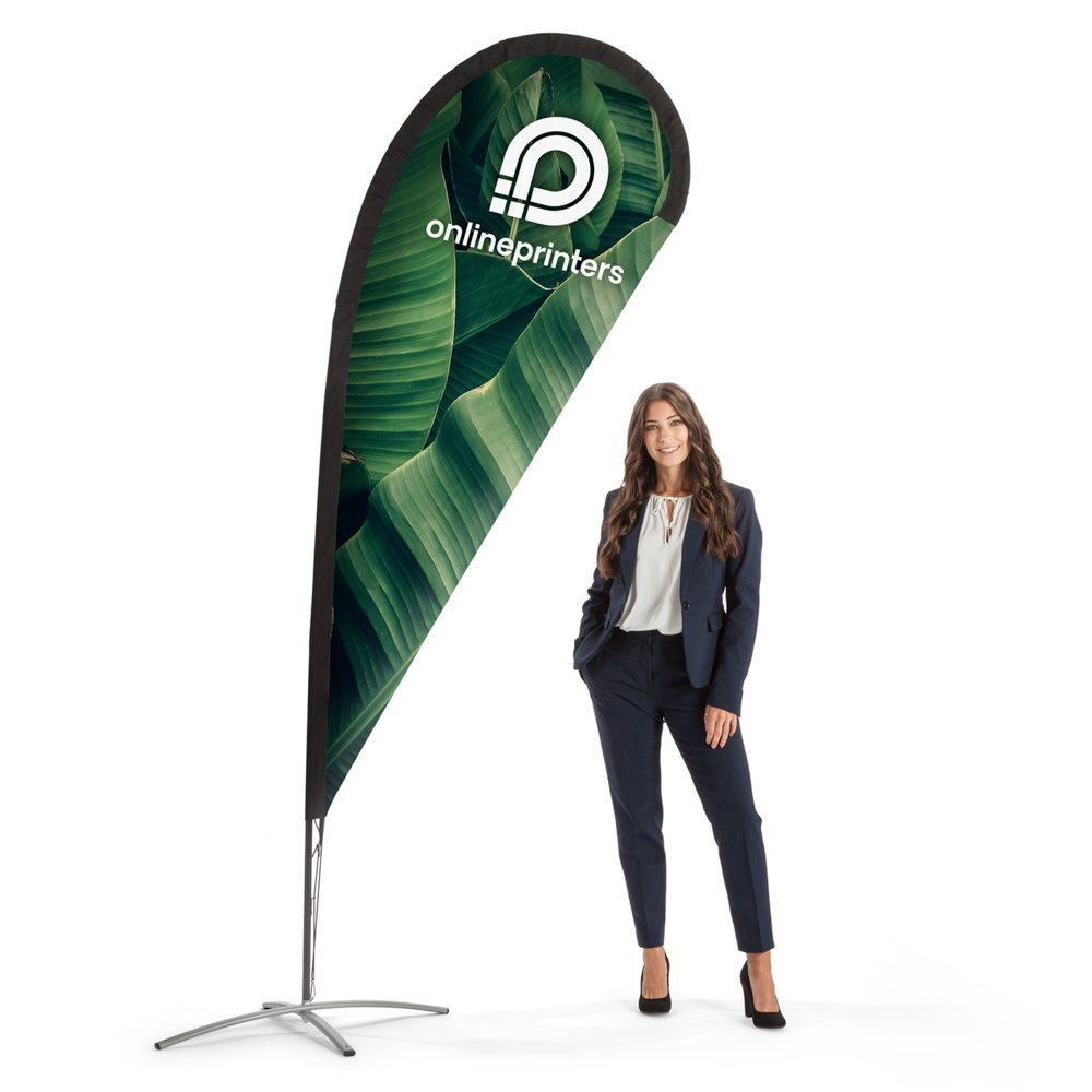 Drapeau personnalisé | 80x256 cm