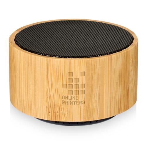 Haut-parleur Bluetooth® en bambou Cosmos 1