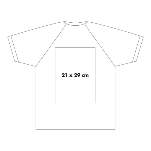 T-shirt en coton avec manches contrastées et col rond.