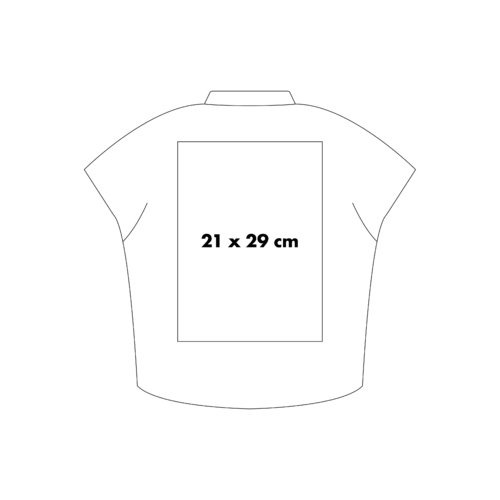 Blouse en tissu à manches courtes avec col.