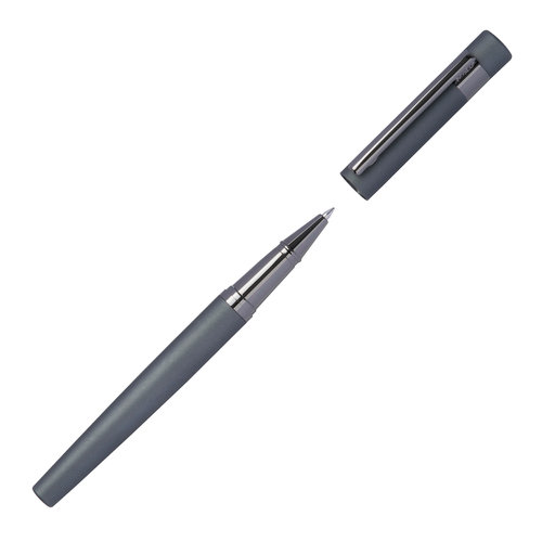 Set d'criture anthracite avec stylo  bille et tui.