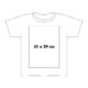 T-shirt en coton  manches courtes et col rond.