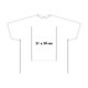 T-shirts en coton  manches courtes et encolure ronde.