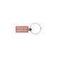 Porte-cls en mtal de forme rectangulaire.