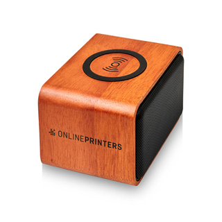 Enceinte Wooden avec chargeur  induction