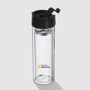 Bouteille en verre avec passoire Fort Wayne