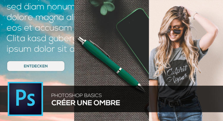 Créer une ombre dans Photoshop – Tutoriel de base